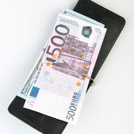 L-359 Зажим для денег с карманом на кнопке &quot;003#&quot; (эко-кожа) - L-359 Зажим для денег с карманом на кнопке "003#" (эко-кожа)
